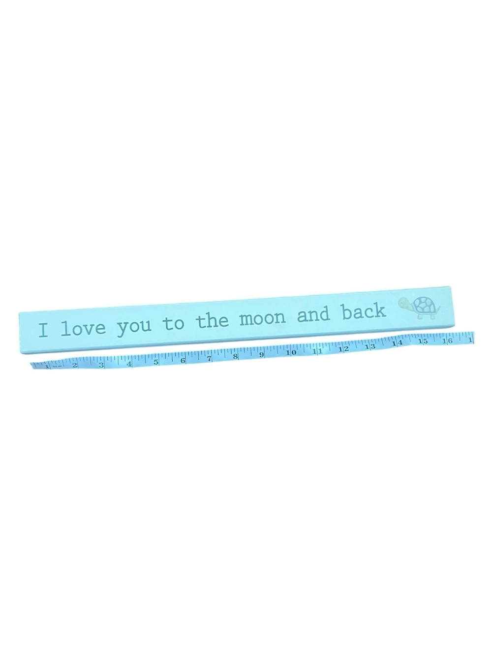 “I Love You to the Moon and Back” Wooden Nursery Sign 16” - Picture 5 of 5